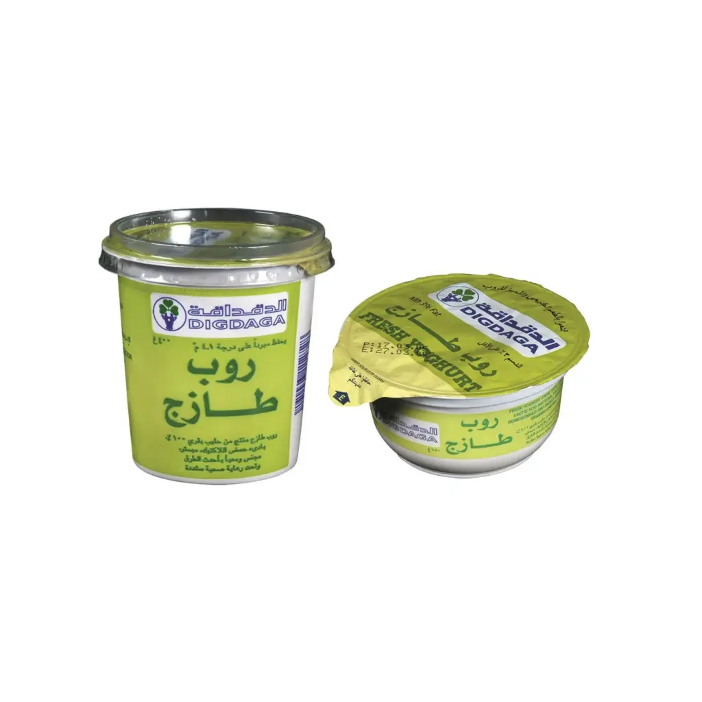Pot of Digdaga fresh yoghurt