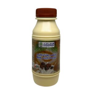 Bottle of Digdaga milk with dates